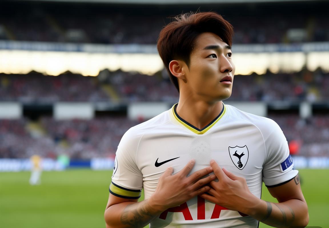 孙兴慜主场告别托特纳姆热刺 手抚队徽告别队长袖标